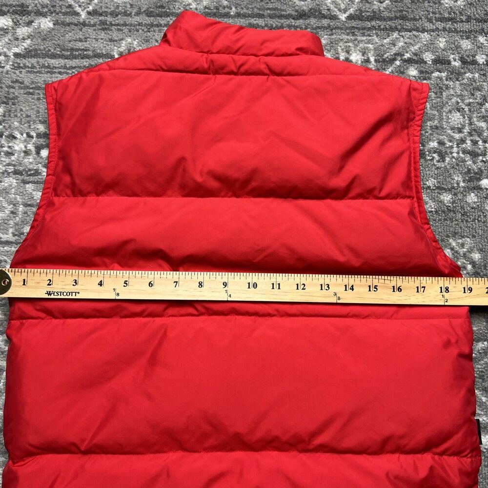Weekend Max Mara Womens Reversible Puffer Vest Gilet Size 8 Tan Red Luxury - Picture 13 of 14